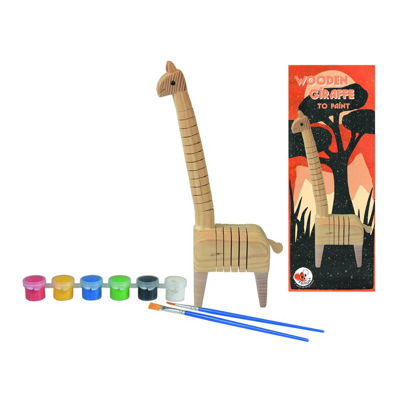 Egmont toys - set girafa din lemn