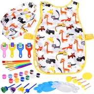 Set de pictura, Cu 27 de accesorii, Multicolor