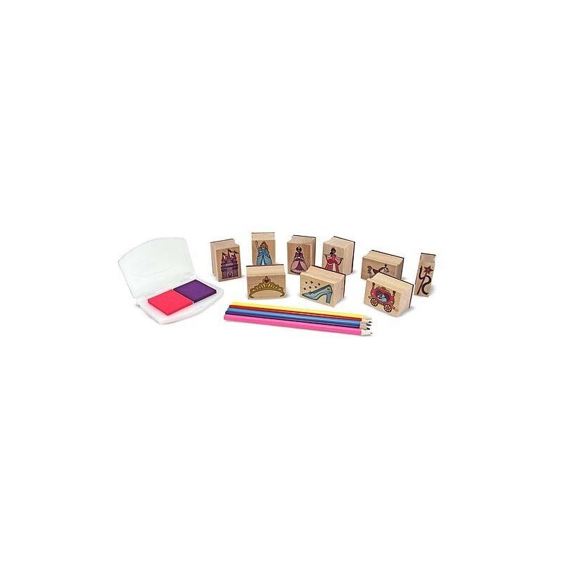 Melissa & doug - set de stampile printese melissa and doug