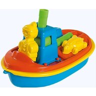 Androni giocattoli - Set de vacanta Barca si accesorii pentru nisip