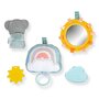 Set dentitie, Ingenuity, Calm Springs Soothin Essentials, 5 piese, Fara BPA, 0 luni+, Multicolor - 2
