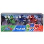 Set Dickie Toys 3 Motociclete Eroi in Pijama cu 3 figurine - 2