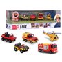 Dickie Toys - Set 4 masinute si un elicopter Fireman Sam - 2