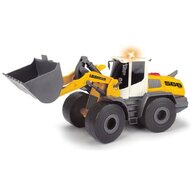 Set Dickie Toys Construction Twin Pack camion basculant MAN si buldozer Liebherr L566 Xpower