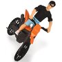 Dickie toys - Set  Country Trail 2 masinute, motocicleta, figurina si remorca - 6