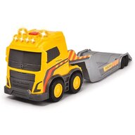 Dickie Toys - Set vehicule Camion Volvo Truck Team,  Cu remorca, Cu buldozer