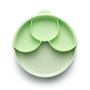 Set diversificare hrana bebelusi Miniware Healthy Meal, 100% din materiale naturale biodegradabile, 3 piese, Keylime - 2