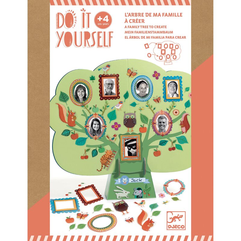 Djeco - set diy , arborele genealogic