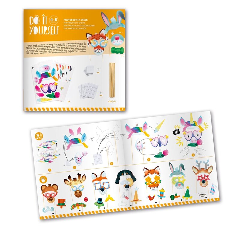 Djeco - set diy , masti petrecere