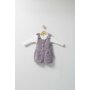Set elegant cu salopeta si bluzita pentru bebelusi Ballon, Tongs baby (Culoare: Mov, Marime: 6-9 luni) - 4
