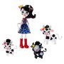 Set Enchantimals by Mattel Cambrie Cow With Ricotta And Family Papusa cu 3 figurine - 1