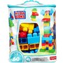 Set Fisher-Price Cuburi Colorate de Construit Mega Bloks 60 de piese - 1