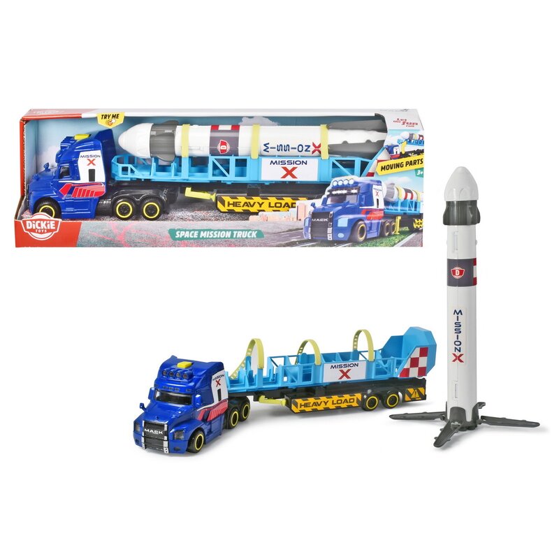 Simba - set format din camion si racheta spatiala 41cm