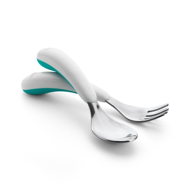 Oxo tot - set furculita si lingurita, teal