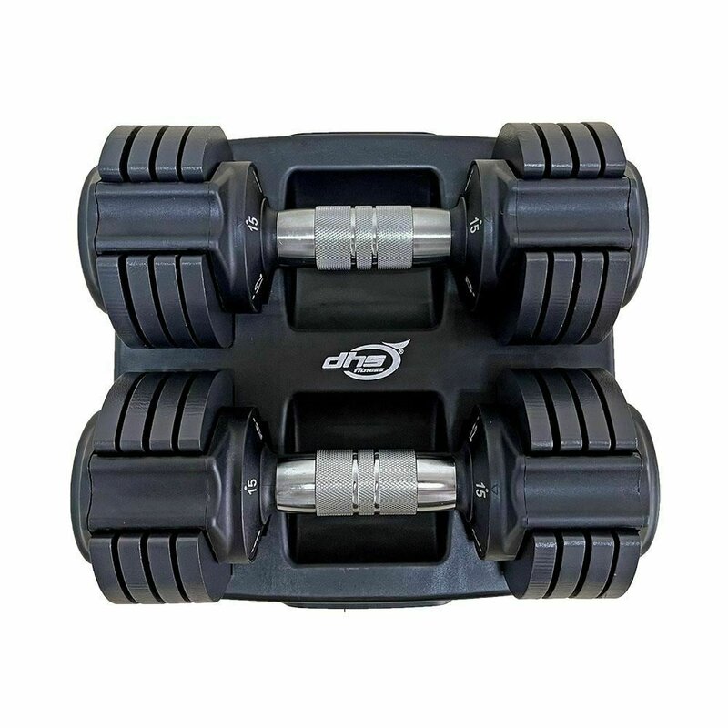 Dhs - set gantere reglabile dhs 5013 180'' 2x7kg