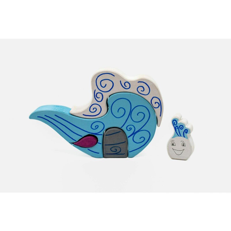 Marc toys - set handmade , casuta aerului