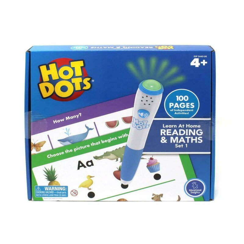 Set Hot Dots® - calculez si citesc in lb engleza (set 1)