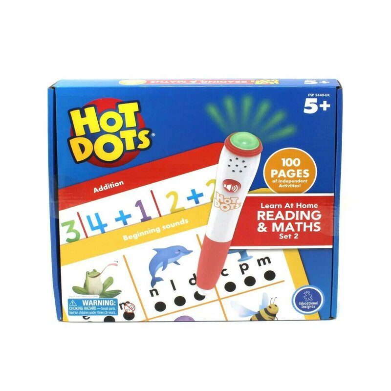 Set Hot Dots® - calculez si citesc in lb engleza (set 2)