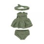 Set imbracaminte cu rochita pentru papusa fetita 21 cm - 1