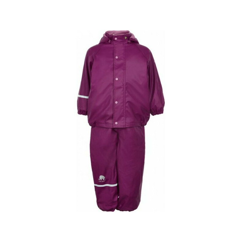 Set jacheta+pantaloni de vreme rece, ploaie si windstopper - CeLaVi - Beet Red