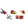 Set Jada Toys Fireman Sam 5 Pack cu 4 masinute,1 elicopter si 1 figurina - 1