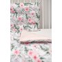 Set lenjerie de pat cu 2 piese Sensillo Trandafiri Roz - 1
