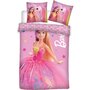 Set lenjerie pat copii Barbie 100x135 + 40x60 SunCity BRM003767 - 1