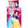 Set lenjerie pat copii Princess Cinderella and Snow White 90x140  40x55 SunCity CTL69867 - 1