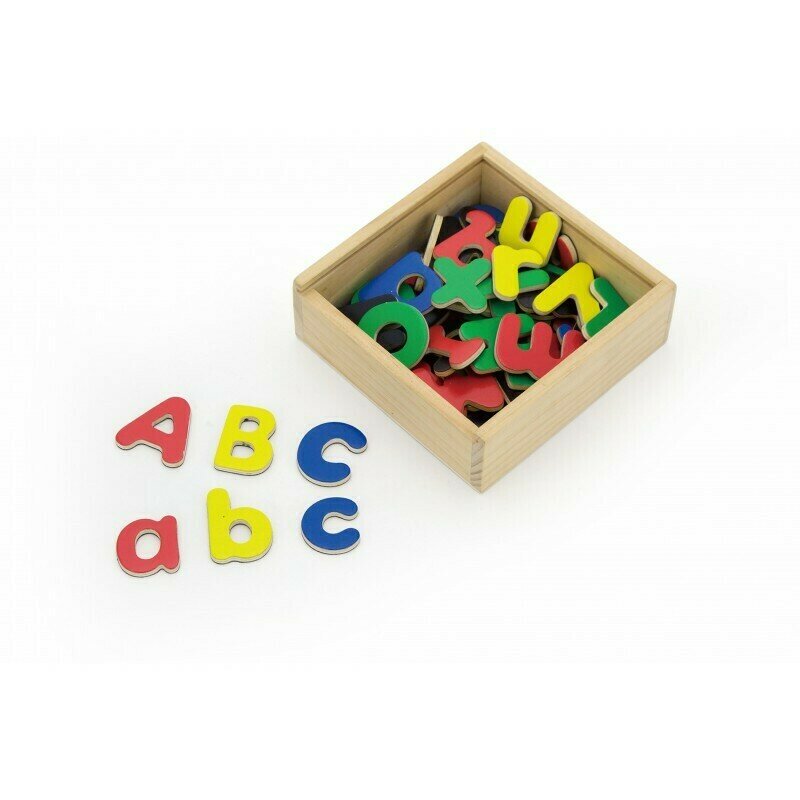 Viga - set magnetic litere , 52 piese