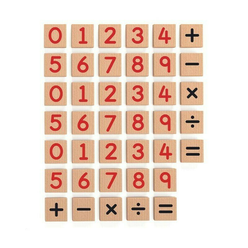 Viga - set magnetic cifre , 40 buc