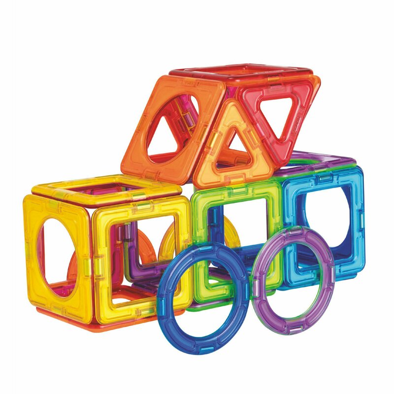 Clicstoys - Set magnetic de construit- Magformers Basic Plus 30 set