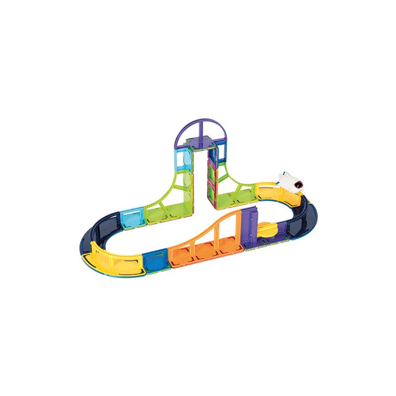 Clicstoys - Set magnetic de construit- Magformers, Sky track play set