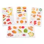 Set magnetic Piramida alimentara cu 50 de imagini si carte de lucru - 3