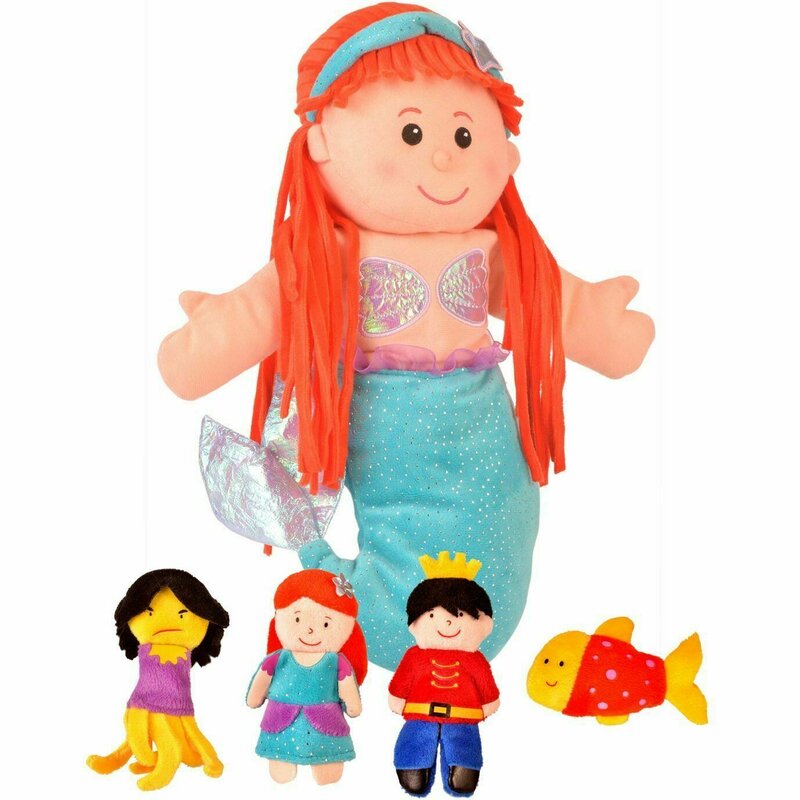 Fiesta crafts - set marionete mica sirena