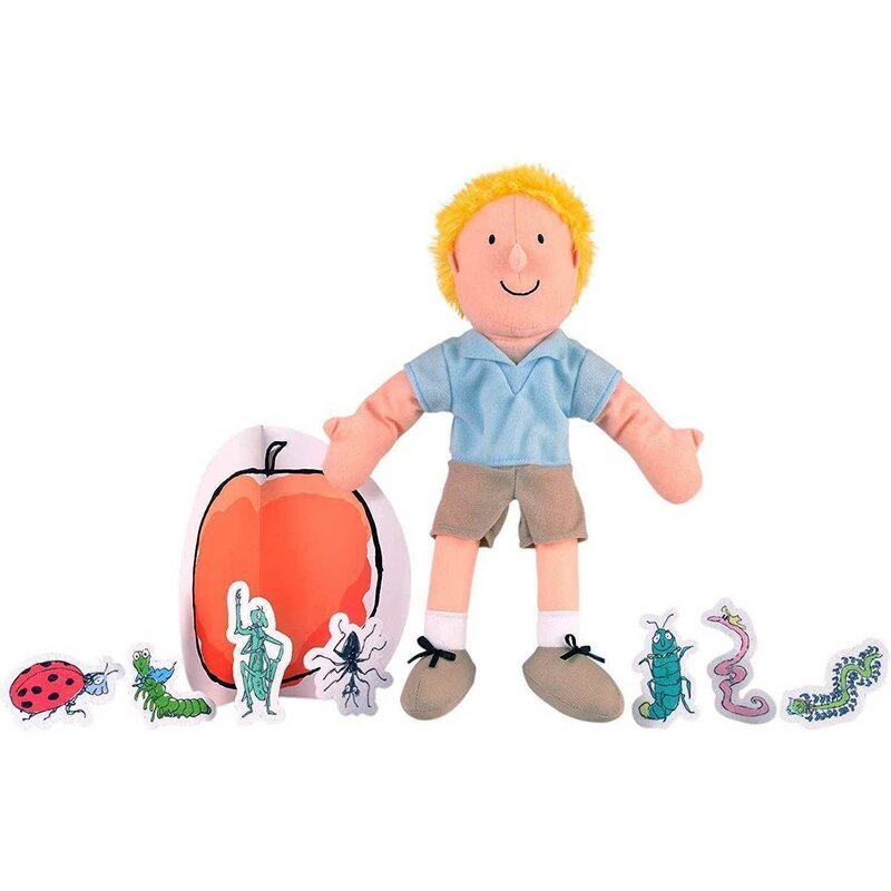 Fiesta crafts - set marionete james si piersica uriasa , roald dahl
