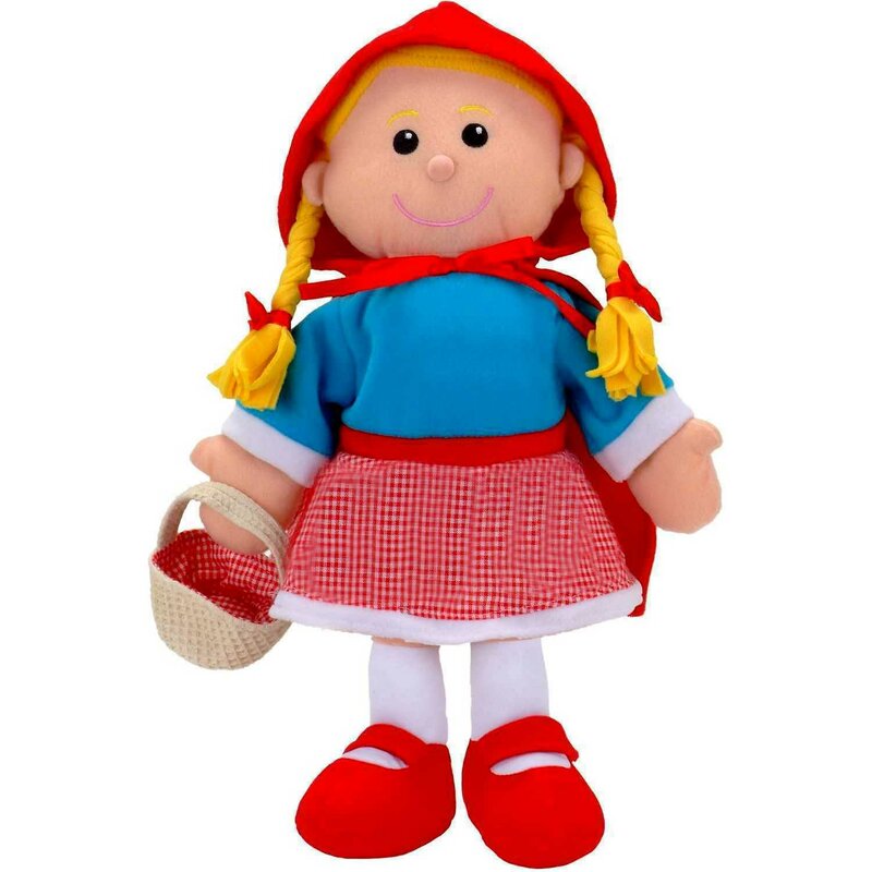 Fiesta crafts - set marionete scufita rosie 4 piese