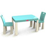 Set masa copii si scaune MyKids 04680/7 Turqoise - 2