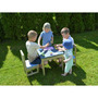 Set masa si scaune de gradina pentru copii (T4), Wendi Toys - 1