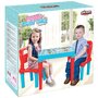 Set Masuta cu 2 scaune pentru copii Pilsan Hobby Study Table blue - 1