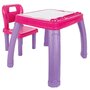 Set Masuta cu scaun pentru copii Pilsan Study Table pink - 1