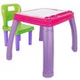 Set Masuta cu scaun pentru copii Pilsan Study Table pink green - 1