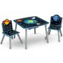 Delta Children - Set Multifunctional Masuta cu 2 scaunele Space Adventures din Lemn, 61x61 cm - 1