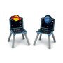 Delta Children - Set Multifunctional Masuta cu 2 scaunele Space Adventures din Lemn, 61x61 cm - 3