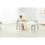 Set masuta si doua scaune, FreeON, Neo, Pentru copii, Cu doua sertare, Cu masa reglabila la doua inaltimi, Conform cu standardele europene de securitate EN71-1;2018, EN71-2:2020, EN71-3:2021, Gri - 2