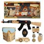 Set militar 8 piese ALFAFOX Ansamblu Militar Desert - Cu Sunete Toi-Toys TT15081A - 1