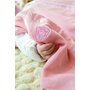 Prince Lionheart - Set mini-paturica Silkie pentru relaxare bebelusi Roz - 3