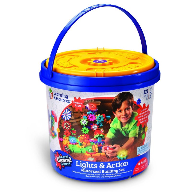 Learning resources - set motorizat cu rotite gears gears