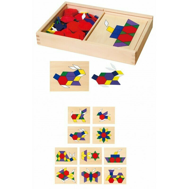 Viga - joc educativ tangram , cu modele