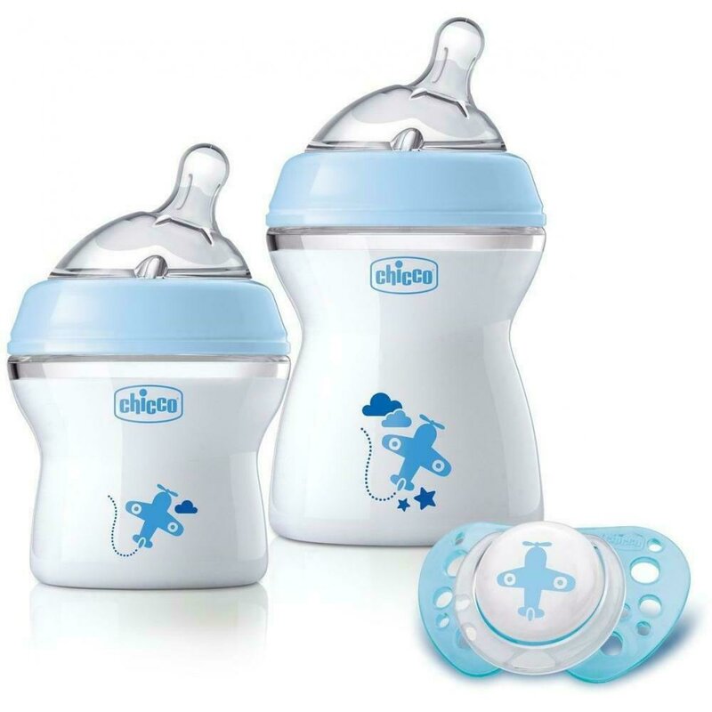 Chicco - set nou-nascut boy natural feeling, 0 luni+