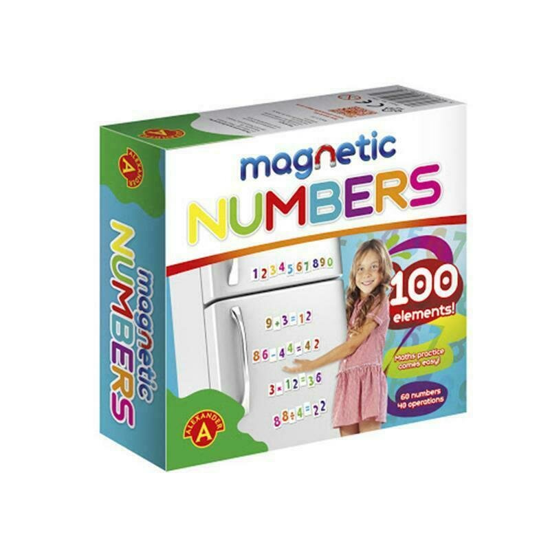 Alexander toys - set de numere magnetice , pentru frigider